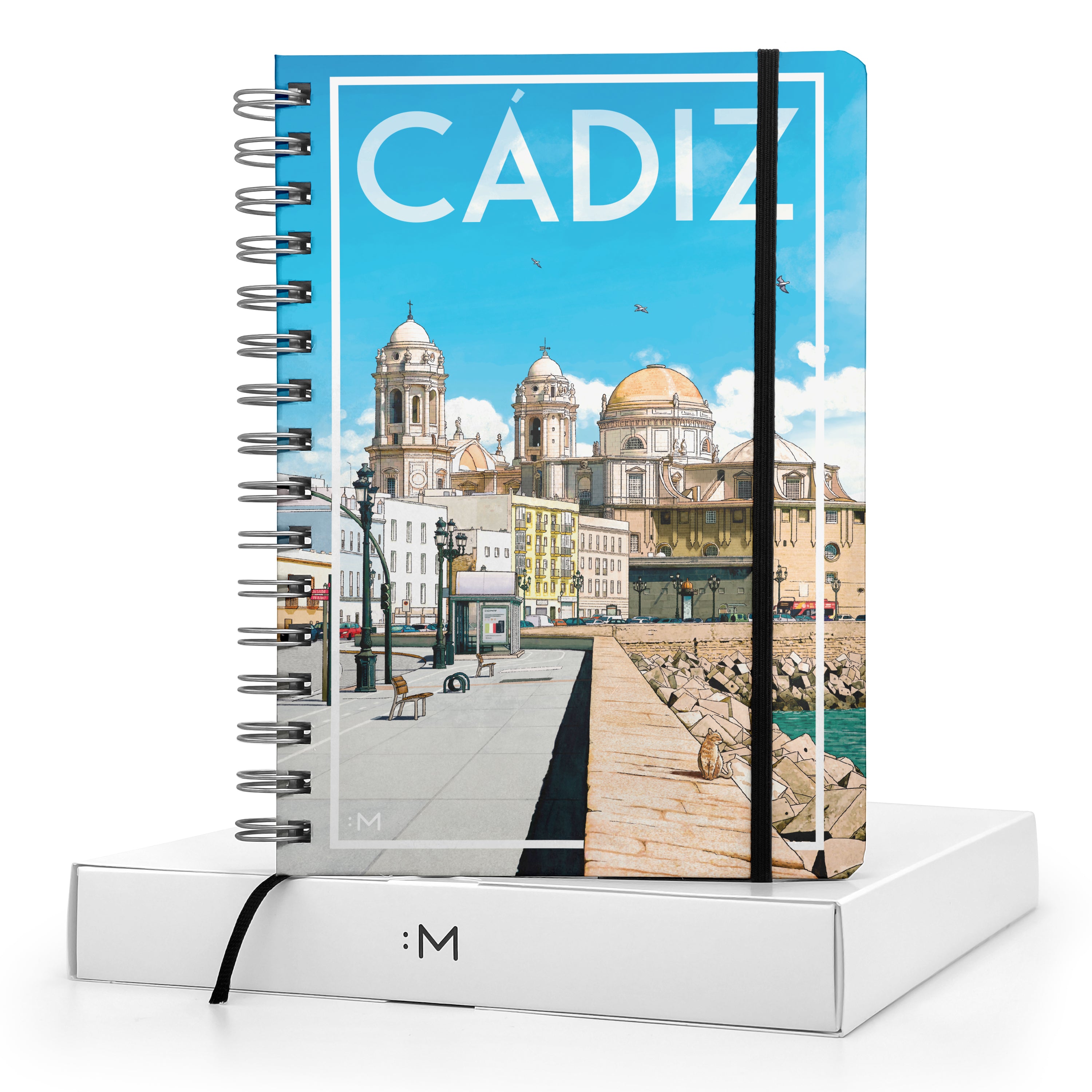 CÁDIZ - Cuaderno A5 Drawing Cities