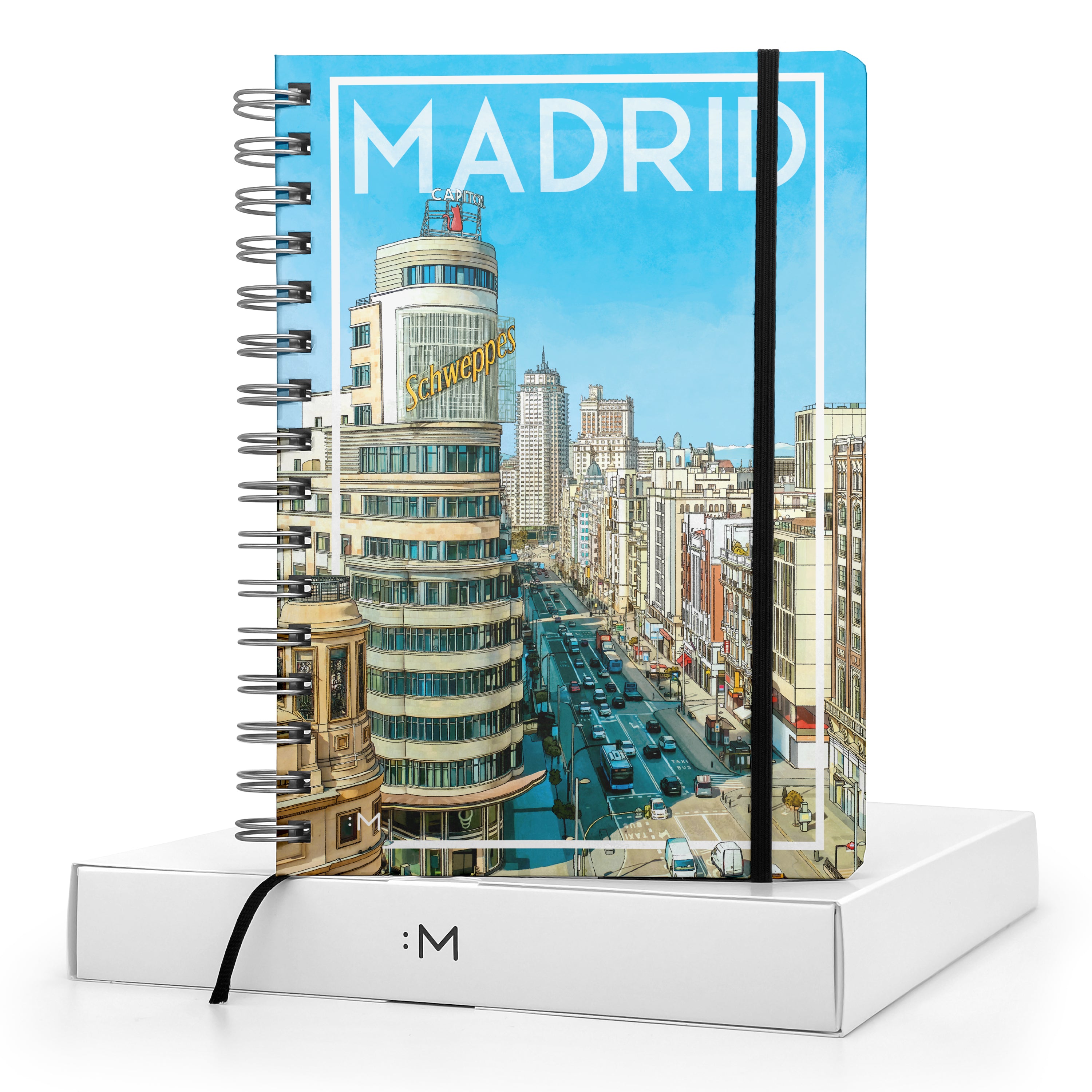 MADRID - Cuaderno A5 Drawing Cities