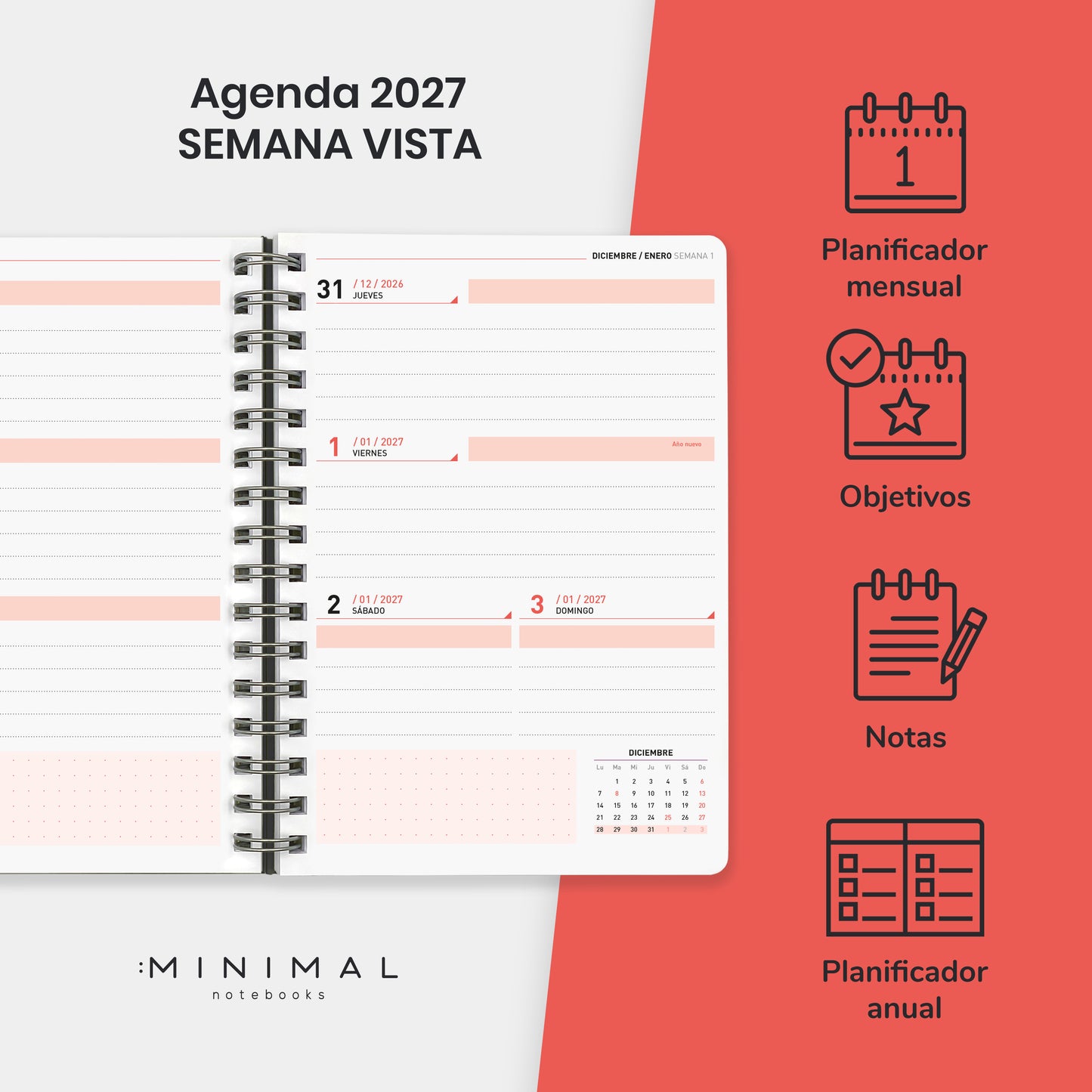 CORAL - Agenda Anual 2027