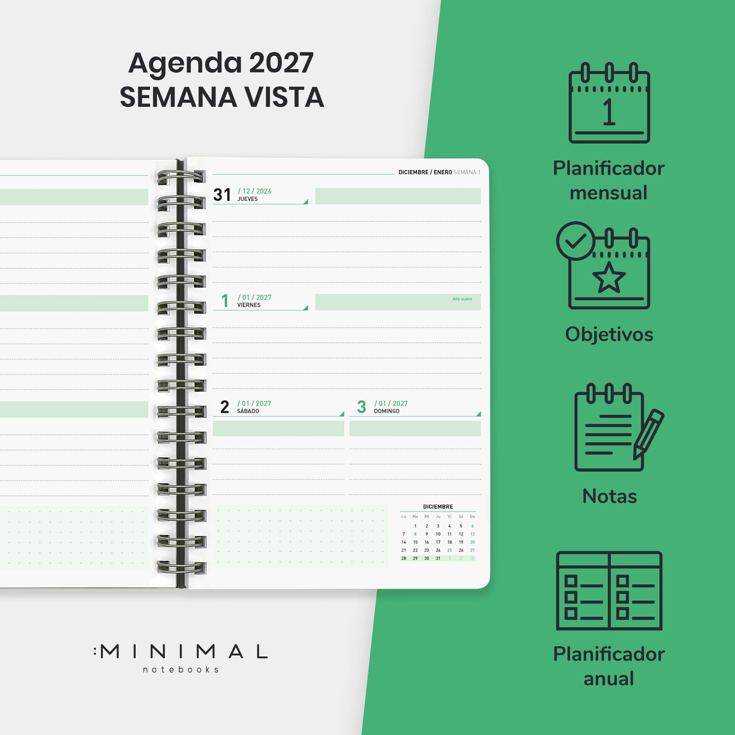 MINT - Agenda Anual 2027