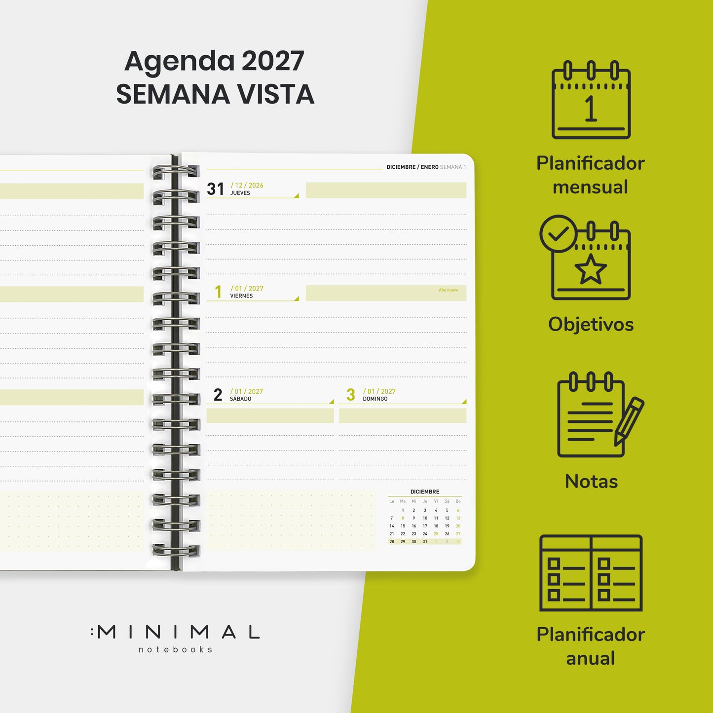 SPRING - Agenda Anual 2027
