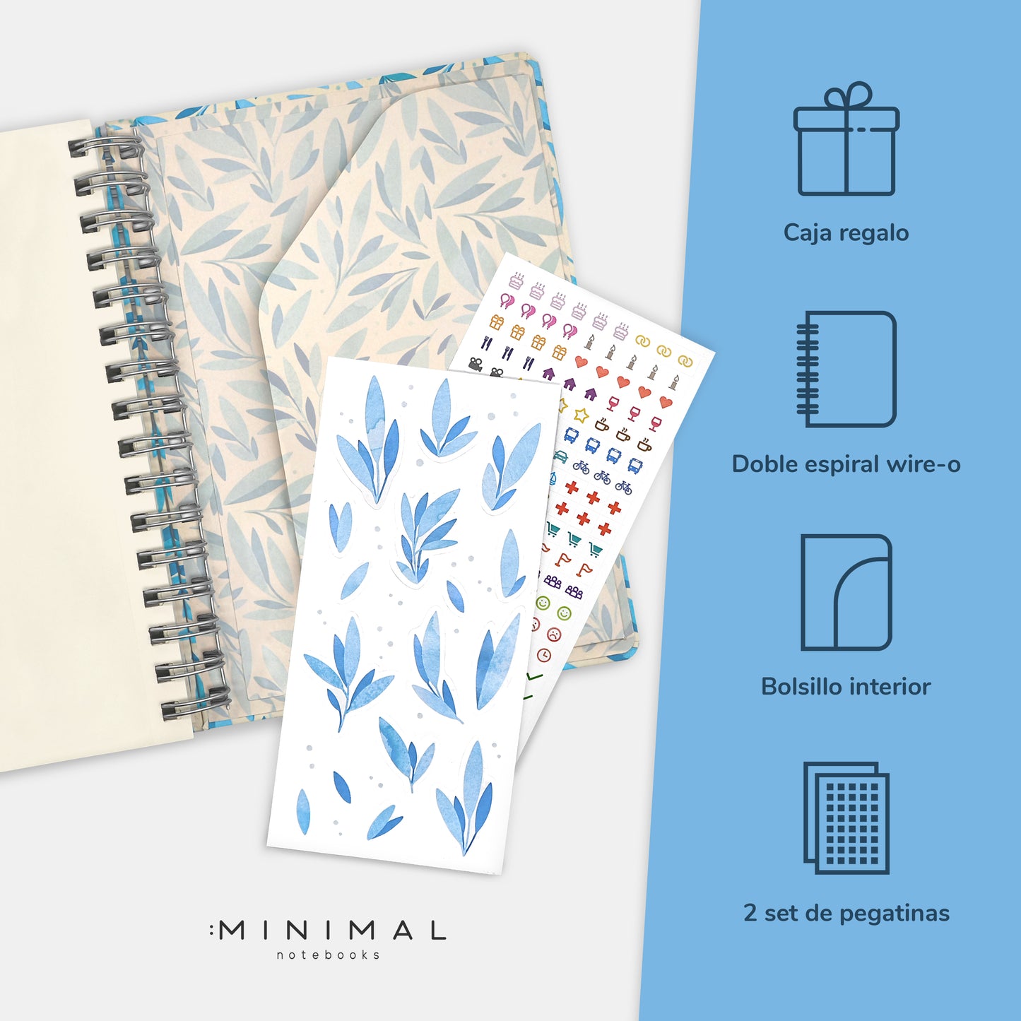 BLOOM - Cuaderno A5 Patterns