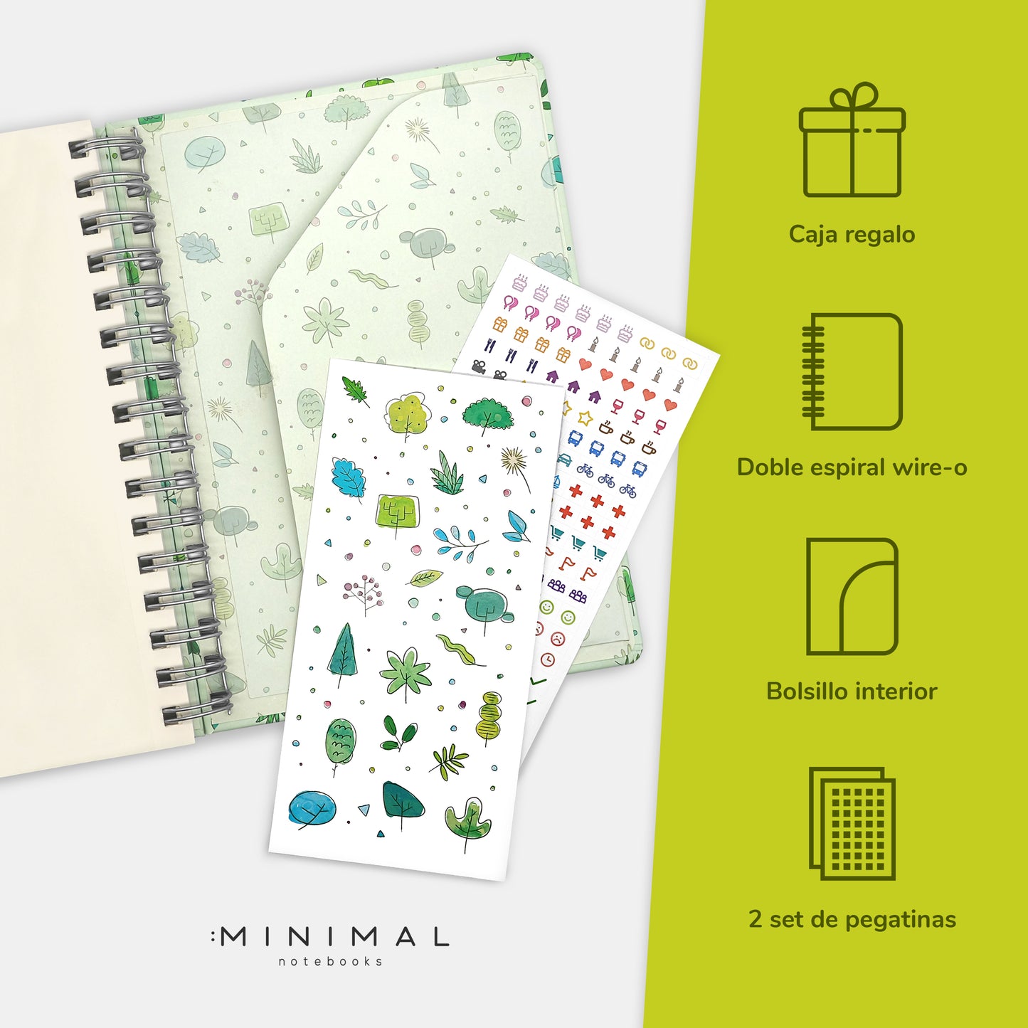 BONSAI - Cuaderno A5 Patterns