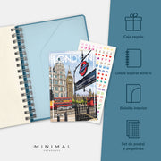 LONDON - Cuaderno A5 Drawing Cities
