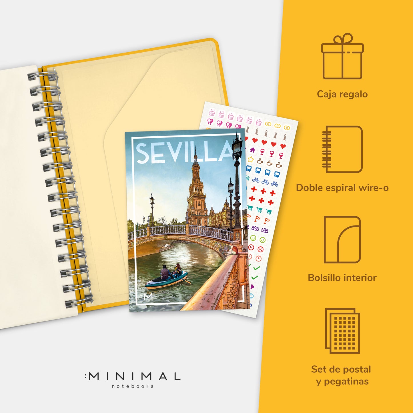 SEVILLA - Cuaderno A5 Drawing Cities