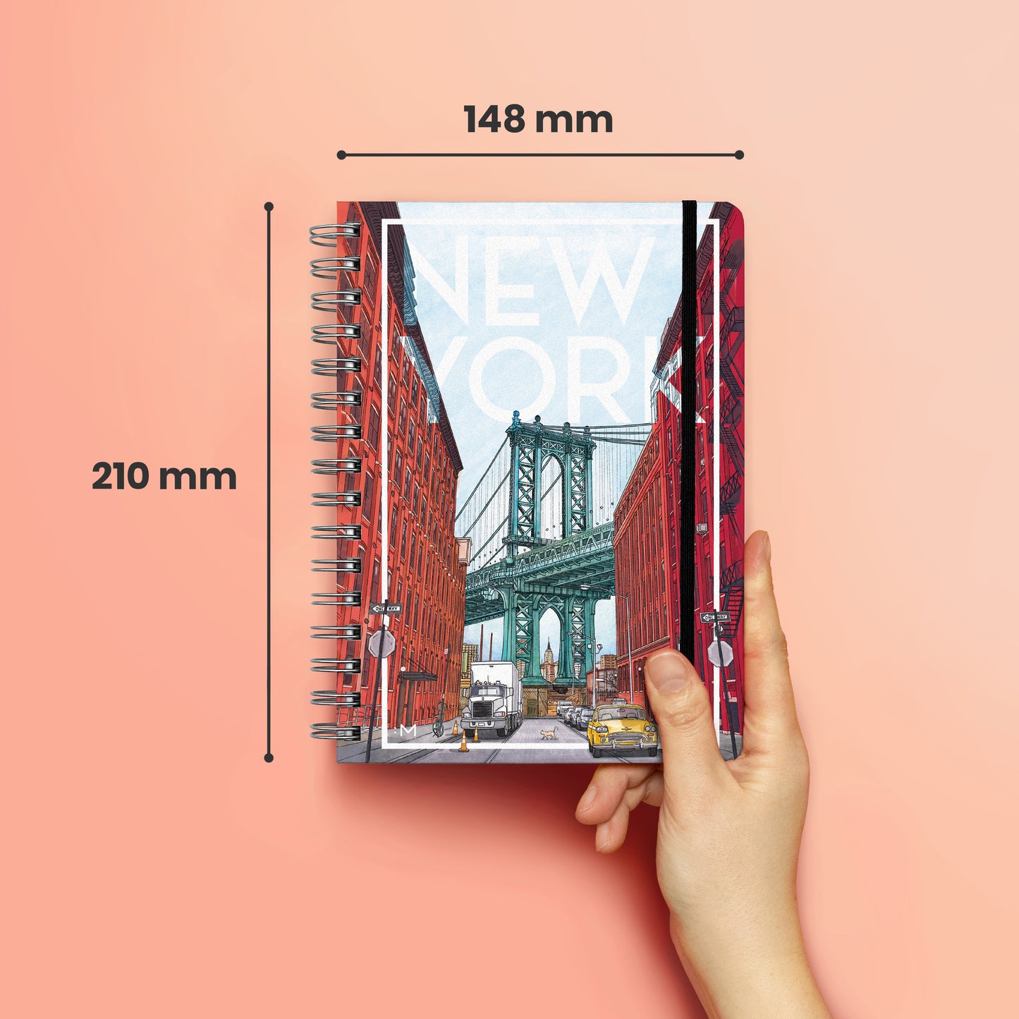 NEW YORK - Cuaderno A5 Drawing Cities