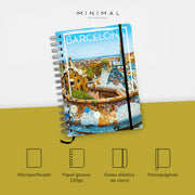BARCELONA - Cuaderno A5 Drawing Cities