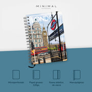 LONDON - Cuaderno A5 Drawing Cities