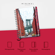 NEW YORK - Cuaderno A5 Drawing Cities