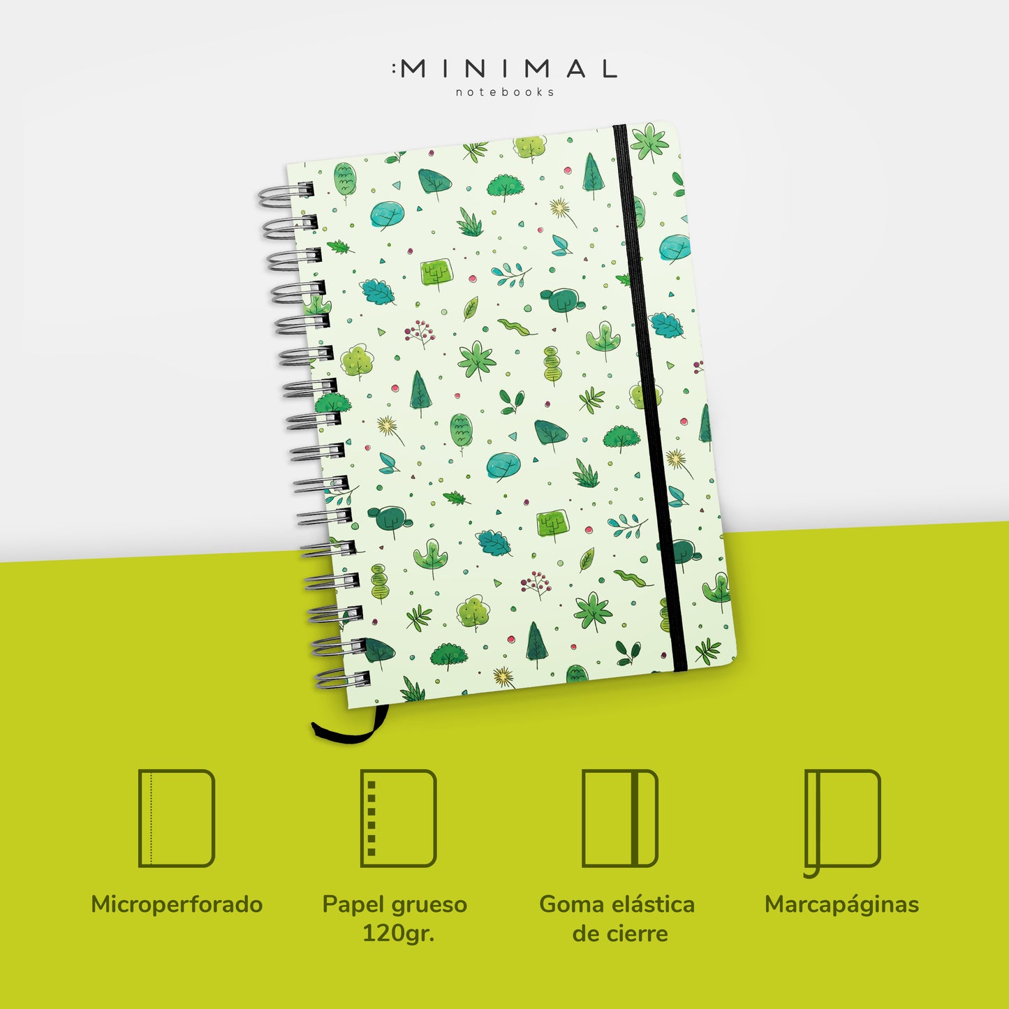 BONSAI - Cuaderno A5 Patterns