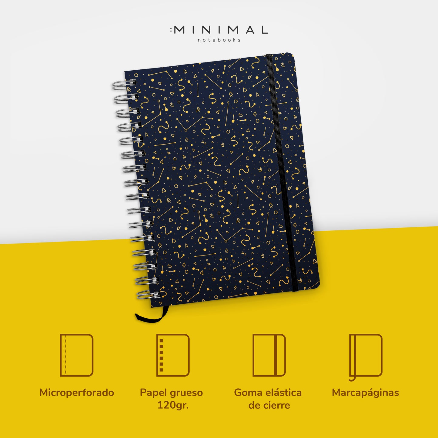 CASSIOPEIA - Cuaderno A5 Patterns