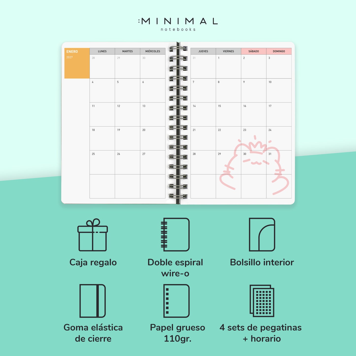KAWAII - Agenda Anual 2027