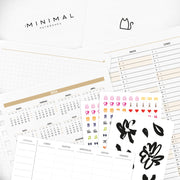 MIDNIGHT PETALS - Agenda Escolar 2026/2027